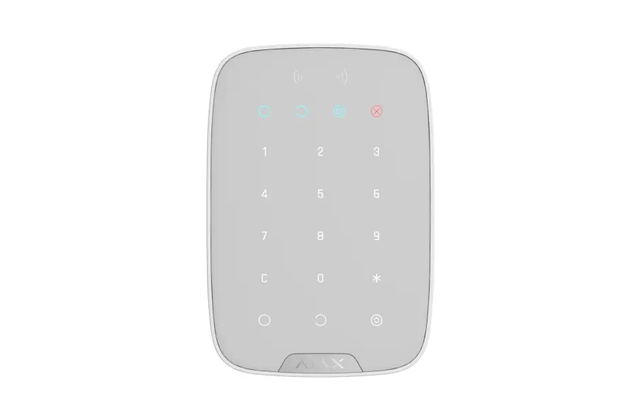 Ajax KeyPad Plus, bílá
